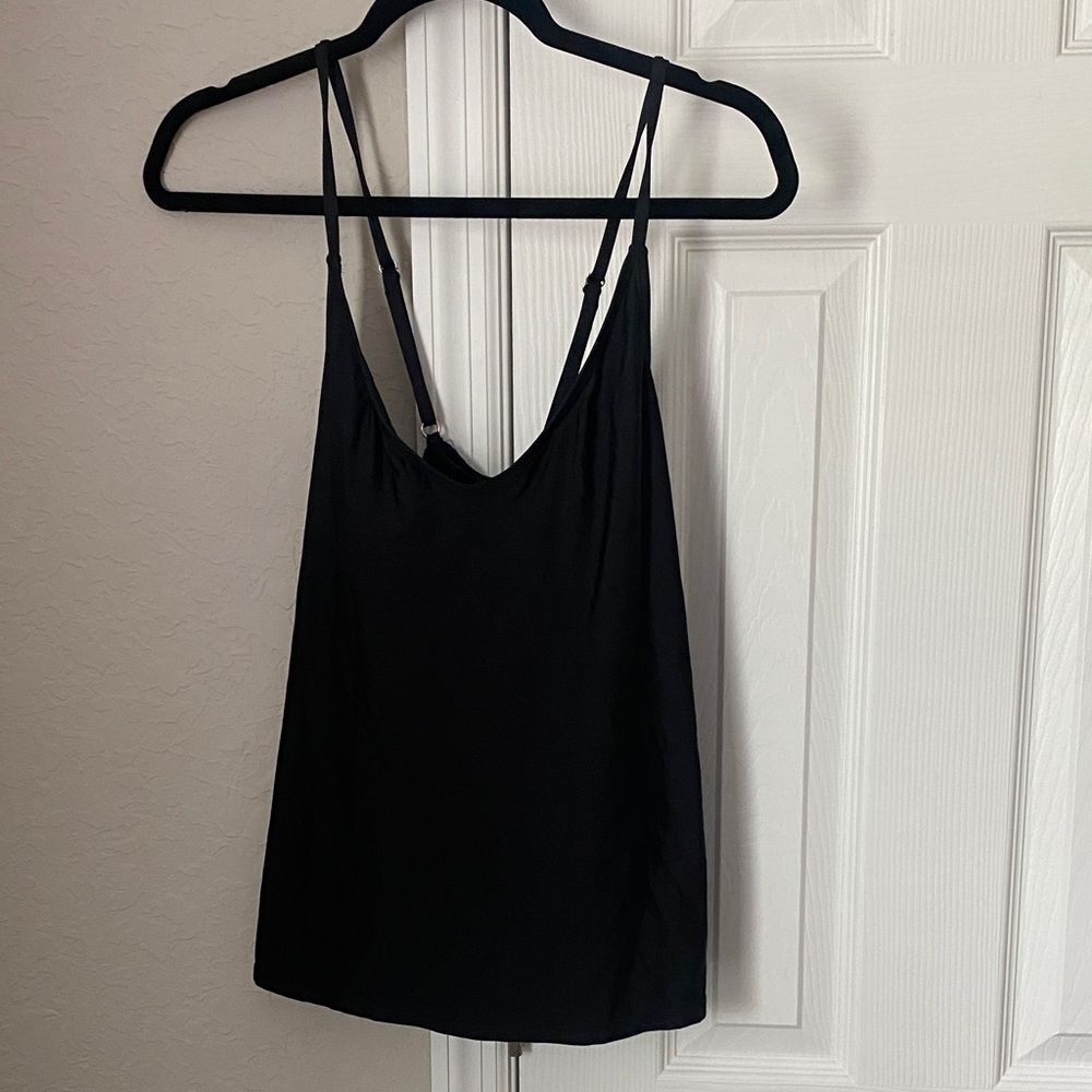 Anne Cole Black Swim Bikini Top